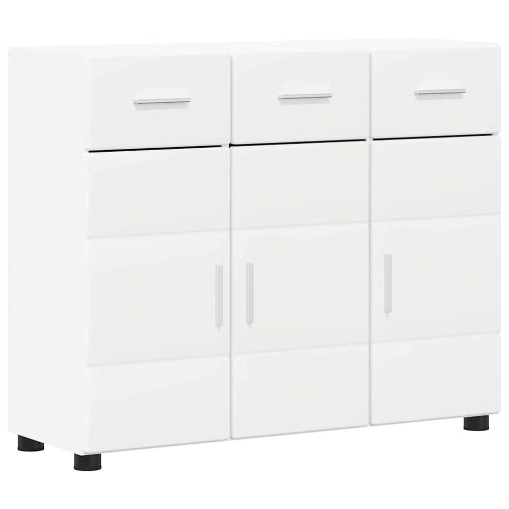 vidaXL Πλαϊνό γραφείο FLORIN 88,5 x 30,5 x 73 εκ Λευκό