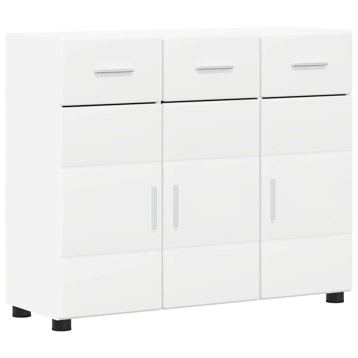 vidaXL Πλαϊνό γραφείο FLORIN 88,5 x 30,5 x 73 εκ Λευκό