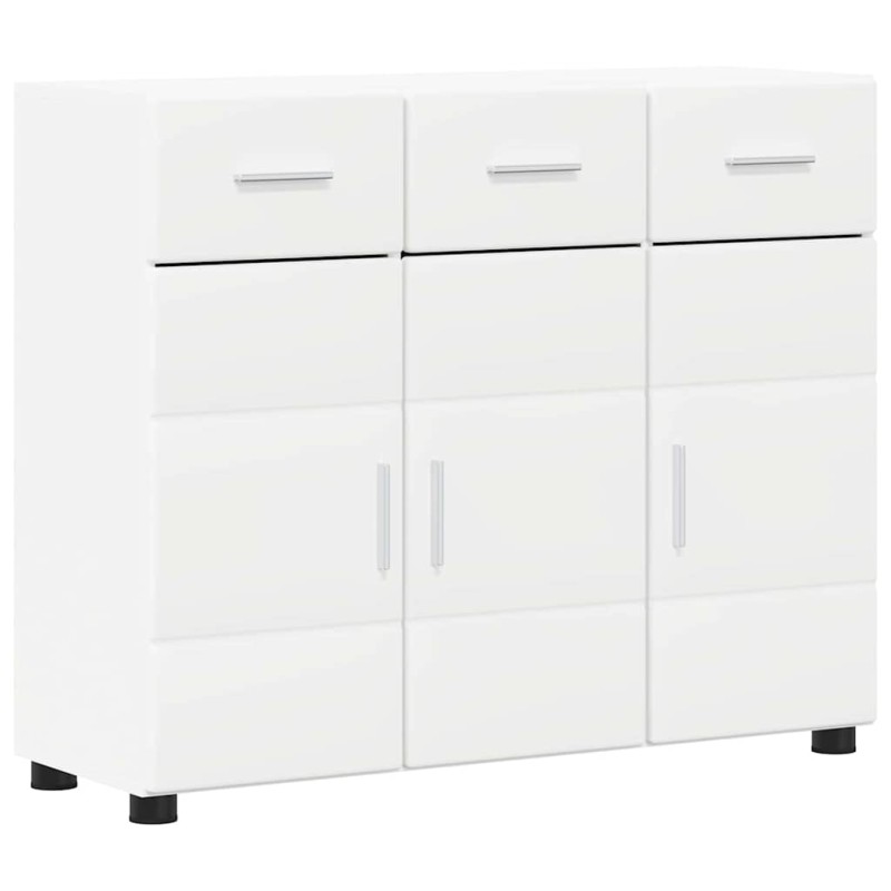 vidaXL Πλαϊνό γραφείο FLORIN 88,5 x 30,5 x 73 εκ Λευκό