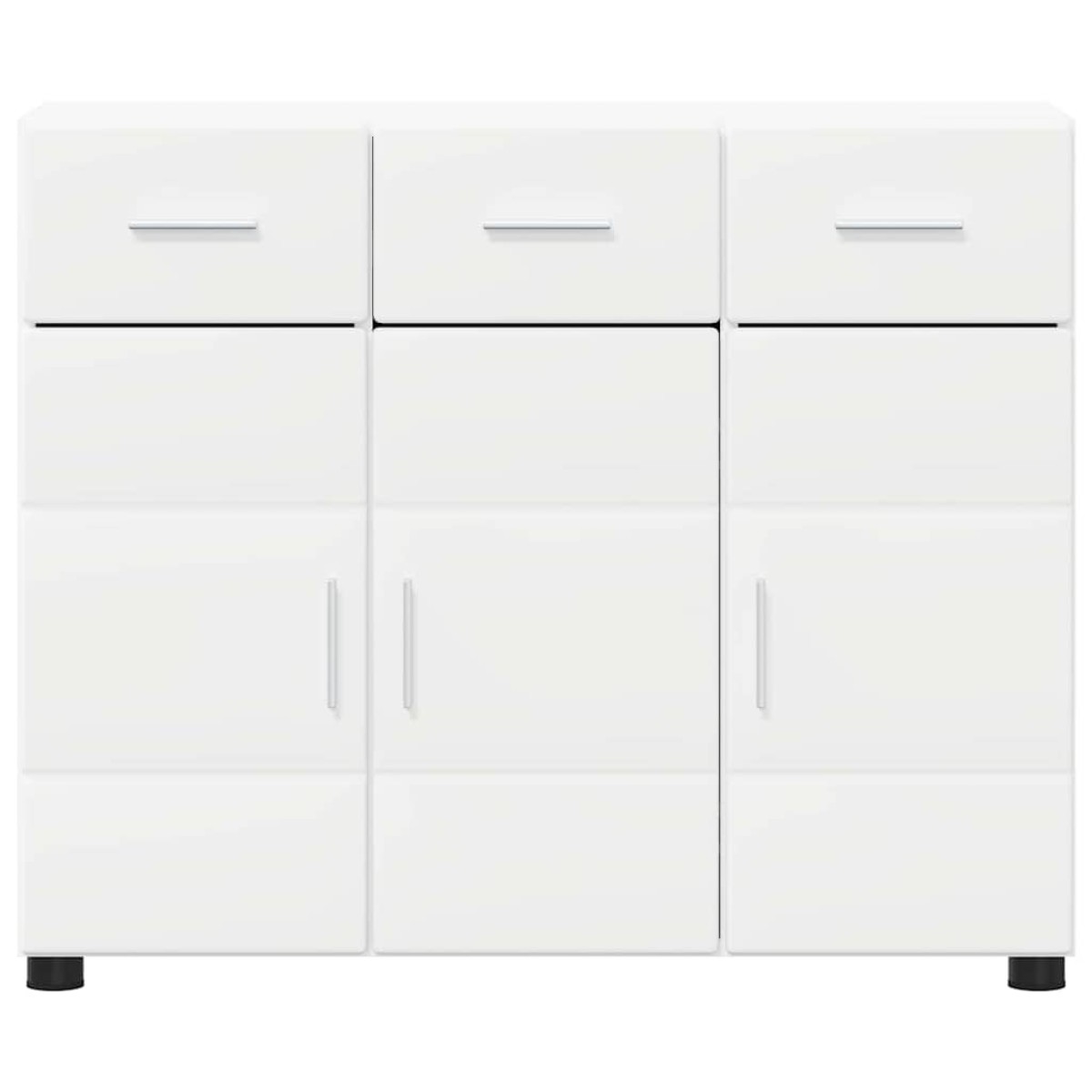 vidaXL Πλαϊνό γραφείο FLORIN 88,5 x 30,5 x 73 εκ Λευκό