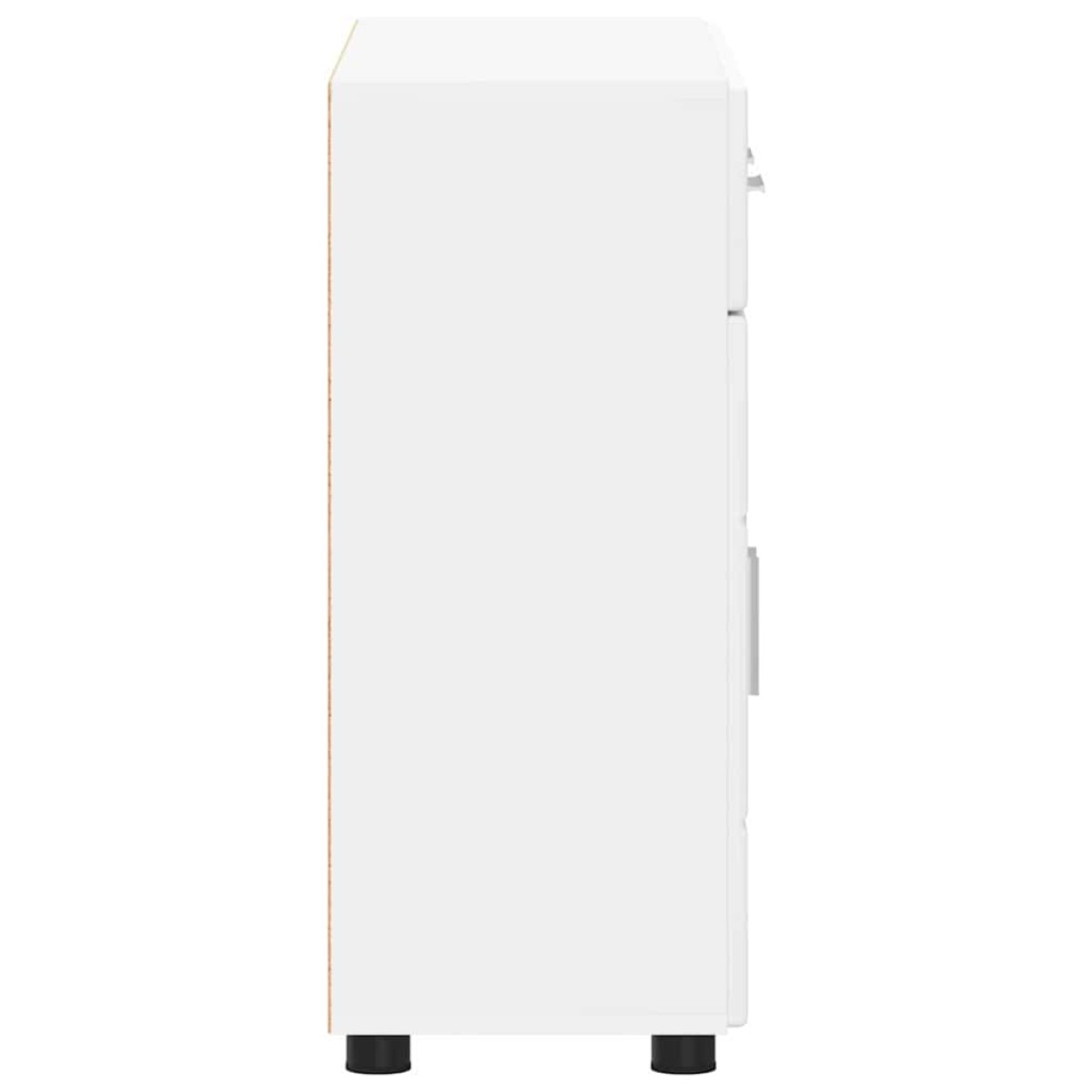 vidaXL Πλαϊνό γραφείο FLORIN 88,5 x 30,5 x 73 εκ Λευκό
