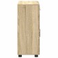 vidaXL Πλαϊνό γραφείο FLORIN 88,5 x 30,5 x 73 εκ Δρύς Sonoma