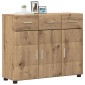 vidaXL Πλαϊνό γραφείο FLORIN 88,5 x 30,5 x 73 εκ Artisan Oak