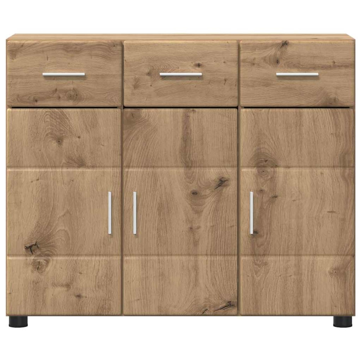 vidaXL Πλαϊνό γραφείο FLORIN 88,5 x 30,5 x 73 εκ Artisan Oak