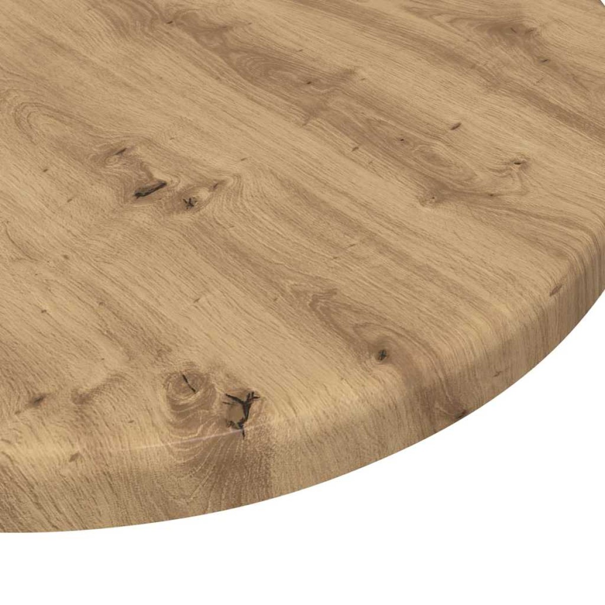 vidaXL Καπάκι τραπεζιού Ø 30 x 1,5 cm Γύρος Επεξεργασμένο Ξύλο