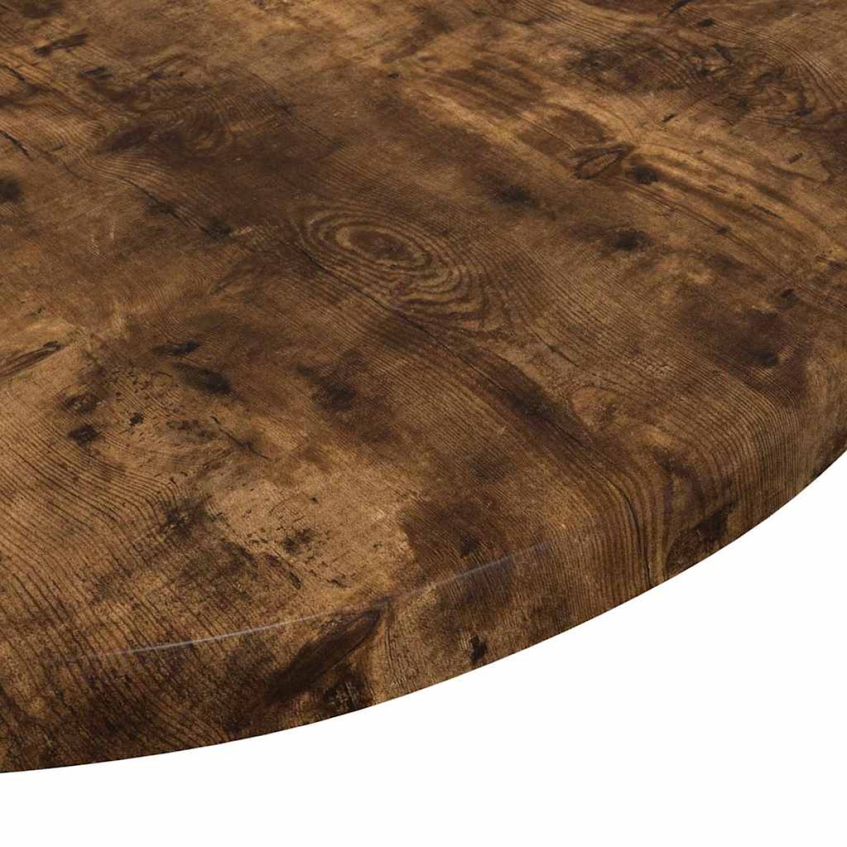 vidaXL Καπάκι τραπεζιού Ø 40 x 1,5 cm Γύρος Επεξεργασμένο Ξύλο