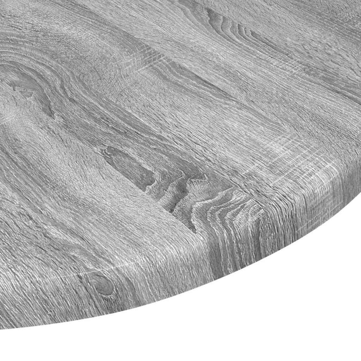 vidaXL Καπάκι τραπεζιού Ø 40 x 1,5 cm Γύρος Επεξεργασμένο Ξύλο