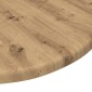 vidaXL Καπάκι τραπεζιού Ø 40 x 1,5 cm Γύρος Επεξεργασμένο Ξύλο