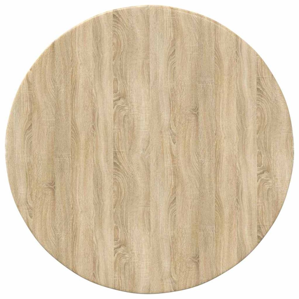 vidaXL Καπάκι τραπεζιού Ø 50 x 1,5 cm Γύρος Επεξεργασμένο Ξύλο