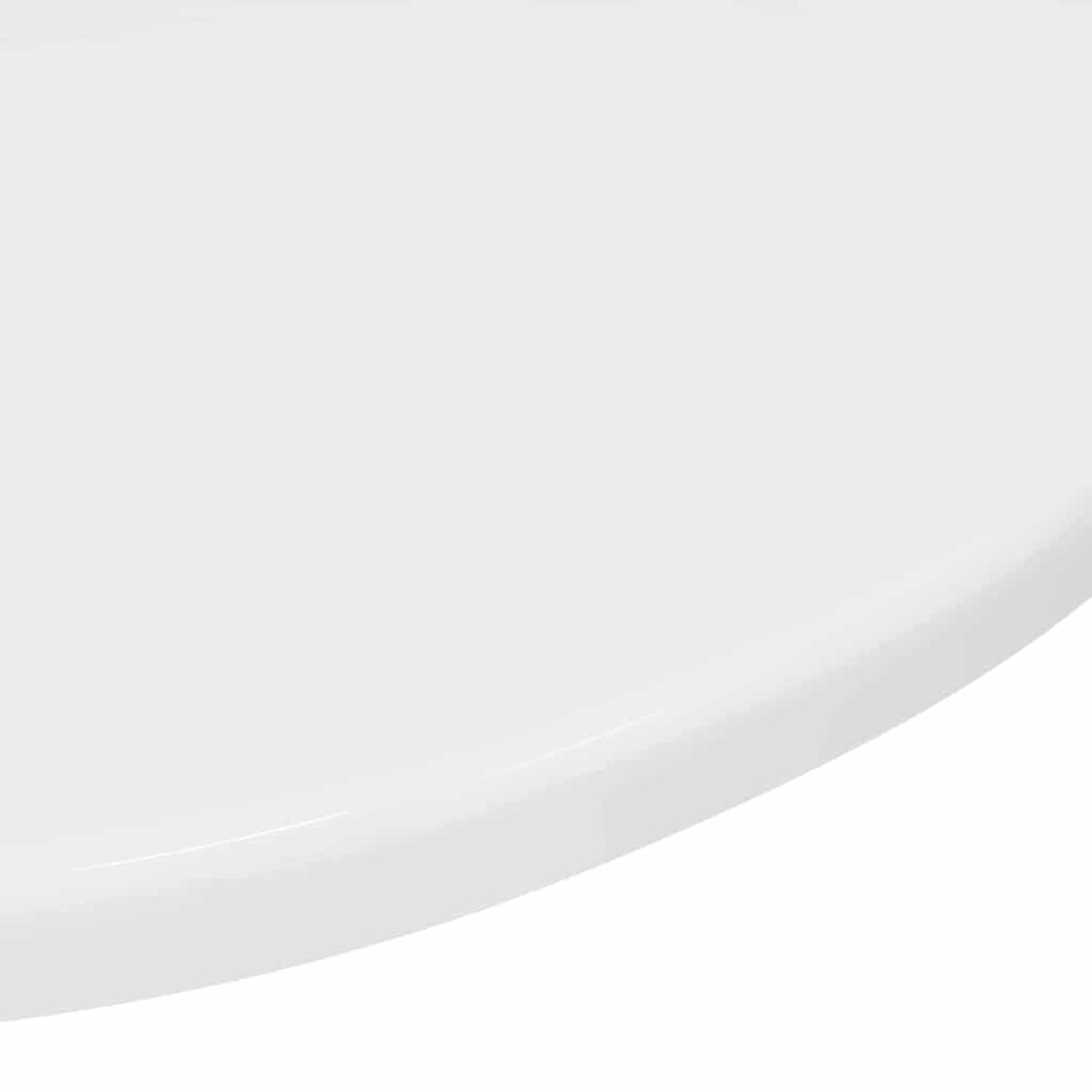 vidaXL Καπάκι τραπεζιού Ø 50 x 1,5 cm Γύρος Επεξεργασμένο Ξύλο