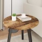 vidaXL Καπάκι τραπεζιού Ø 50 x 1,5 cm Γύρος Επεξεργασμένο Ξύλο