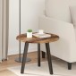 vidaXL Καπάκι τραπεζιού Ø 50 x 1,5 cm Γύρος Επεξεργασμένο Ξύλο