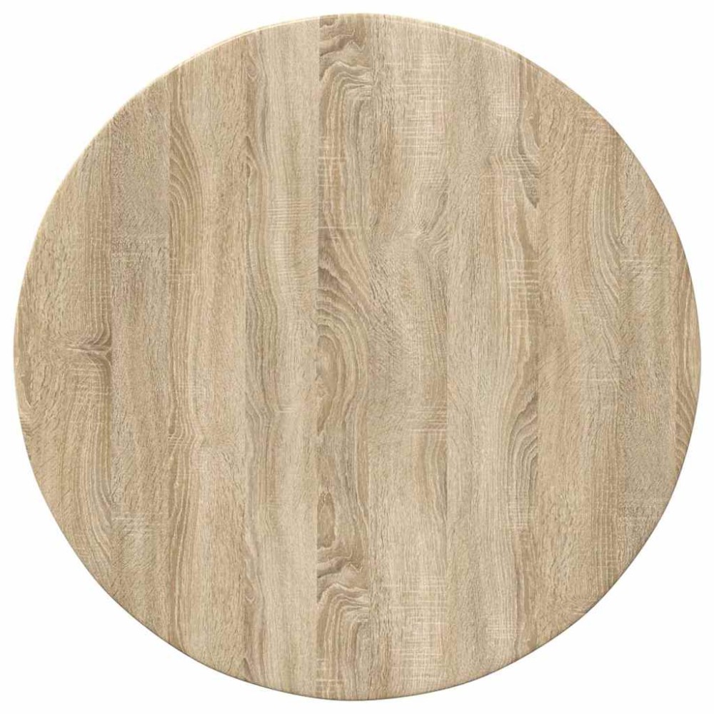vidaXL Καπάκι τραπεζιού Ø 60 x 1,5 cm Γύρος Επεξεργασμένο Ξύλο