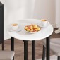 vidaXL Καπάκι τραπεζιού Ø 60 x 1,5 cm Γύρος Επεξεργασμένο Ξύλο