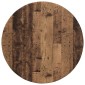 vidaXL Καπάκι τραπεζιού Ø 60 x 1,5 cm Γύρος Επεξεργασμένο Ξύλο