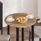 vidaXL Καπάκι τραπεζιού Ø 60 x 1,5 cm Γύρος Επεξεργασμένο Ξύλο