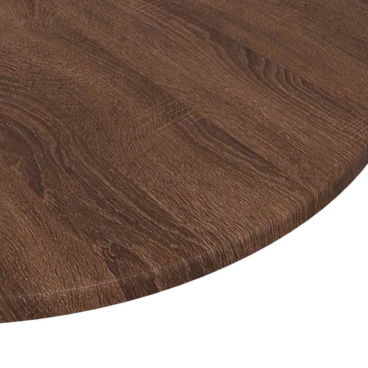 vidaXL Καπάκι τραπεζιού Ø 70 x 1,5 cm Γύρος Επεξεργασμένο Ξύλο