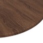 vidaXL Καπάκι τραπεζιού Ø 70 x 1,5 cm Γύρος Επεξεργασμένο Ξύλο