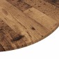 vidaXL Καπάκι τραπεζιού Ø 70 x 1,5 cm Γύρος Επεξεργασμένο Ξύλο