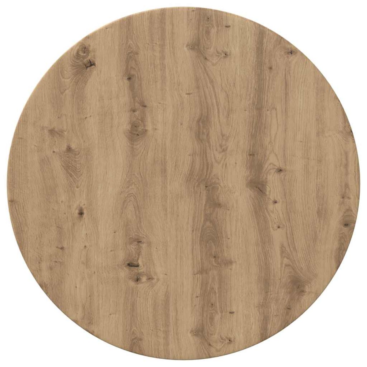 vidaXL Καπάκι τραπεζιού Ø 70 x 1,5 cm Γύρος Επεξεργασμένο Ξύλο