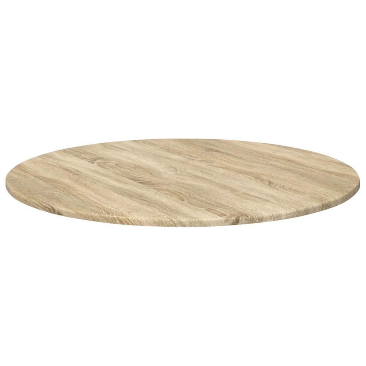 vidaXL Καπάκι τραπεζιού Ø 80 x 1,5 cm Γύρος Επεξεργασμένο Ξύλο
