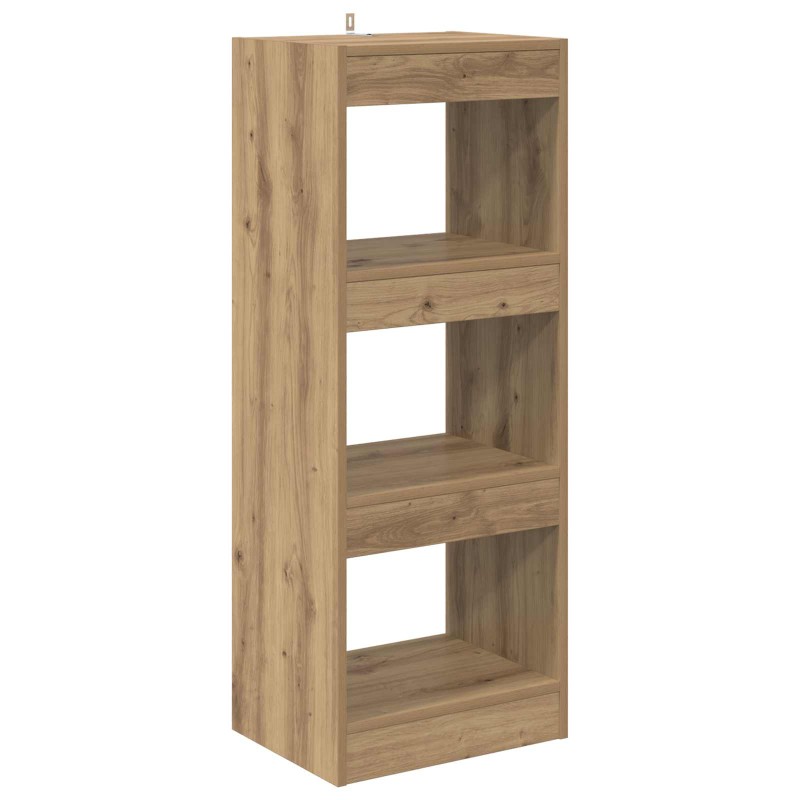vidaXL Βιβλιοθήκη 3 επιπέδων 37 x 30 x 103 εκ Επεξεργασμένο Ξύλο