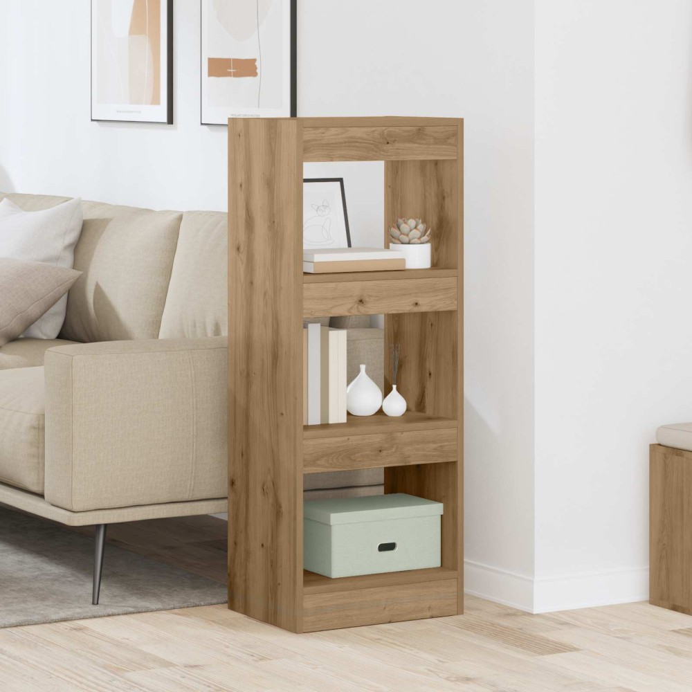 vidaXL Βιβλιοθήκη 3 επιπέδων 37 x 30 x 103 εκ Επεξεργασμένο Ξύλο