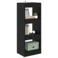 vidaXL Βιβλιοθήκη 3 επιπέδων 37 x 30 x 103 εκ Επεξεργασμένο Ξύλο