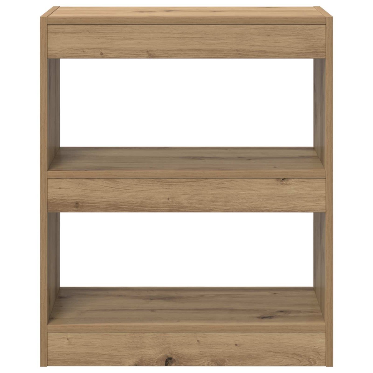 vidaXL Βιβλιοθήκη 2 επιπέδων 60 x 30 x 72 εκ. Επεξεργασμένο Ξύλο