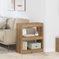 vidaXL Βιβλιοθήκη 2 επιπέδων 60 x 30 x 72 εκ. Επεξεργασμένο Ξύλο