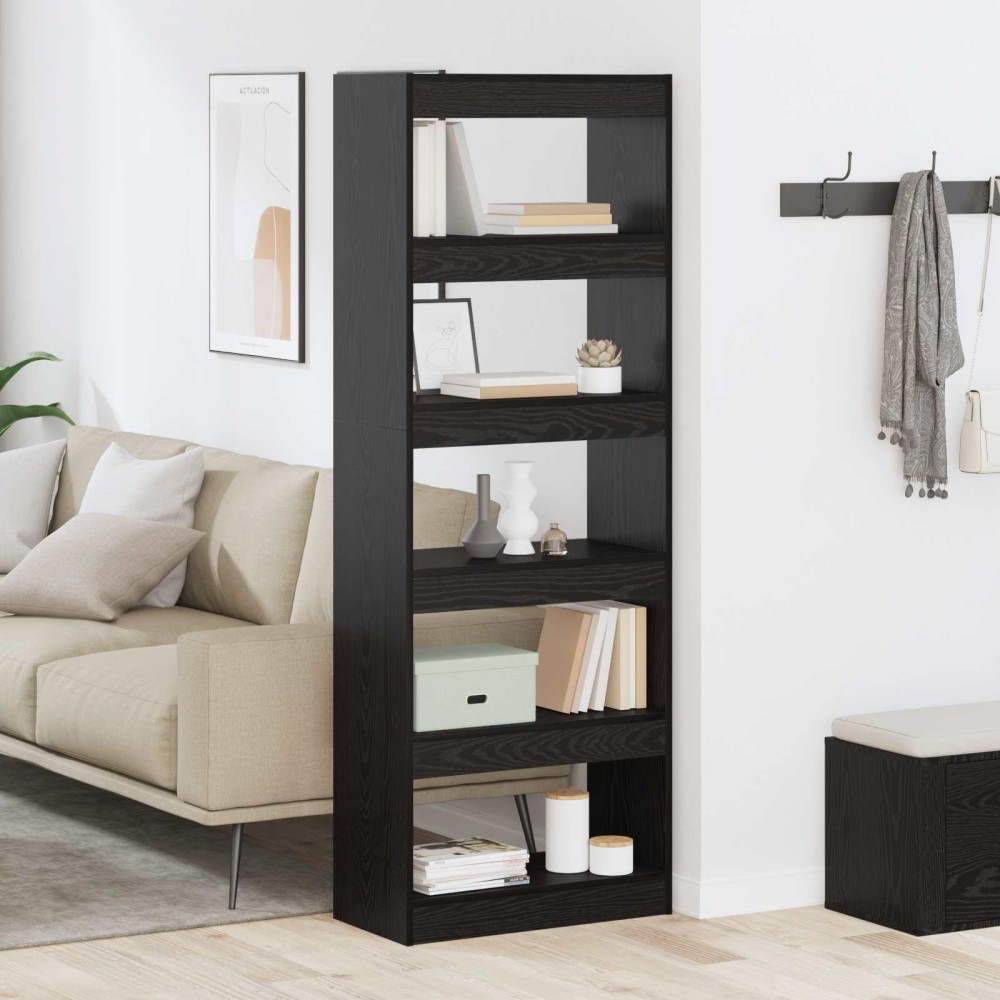 vidaXL Βιβλιοθήκη 5 επιπέδων 60 x 30 x 166 εκ Επεξεργασμένο Ξύλο