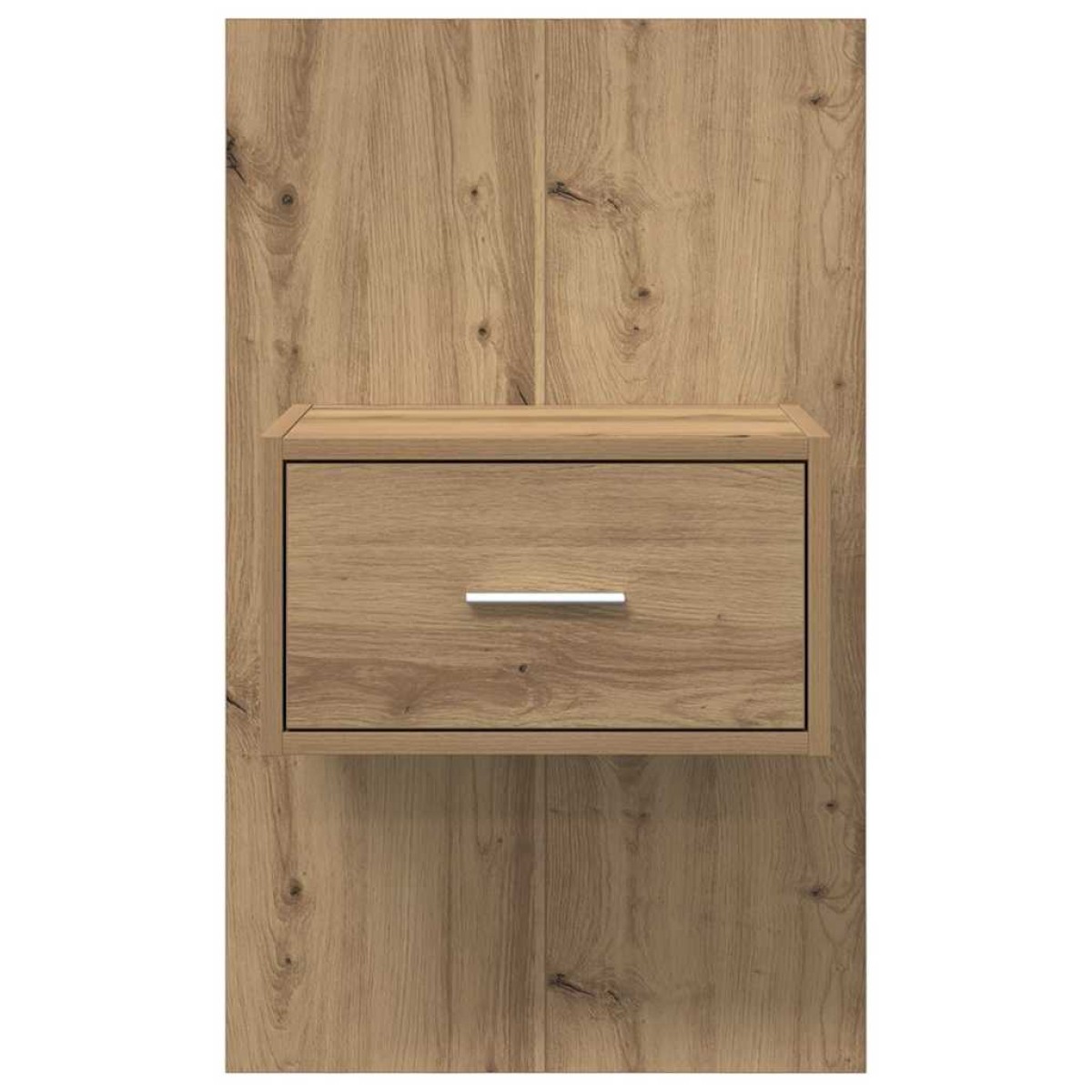 vidaXL Κομοδίνο 2 τμχ. Artisan Oak 50 x 32,5 x 80 εκ.