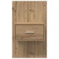 vidaXL Κομοδίνο 2 τμχ. Artisan Oak 50 x 32,5 x 80 εκ.