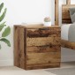 vidaXL Κομοδίνο 2 τμχ. Παλιό ξύλο 45 x 39 x 50 εκ. Επεξεργασμένο Ξύλο