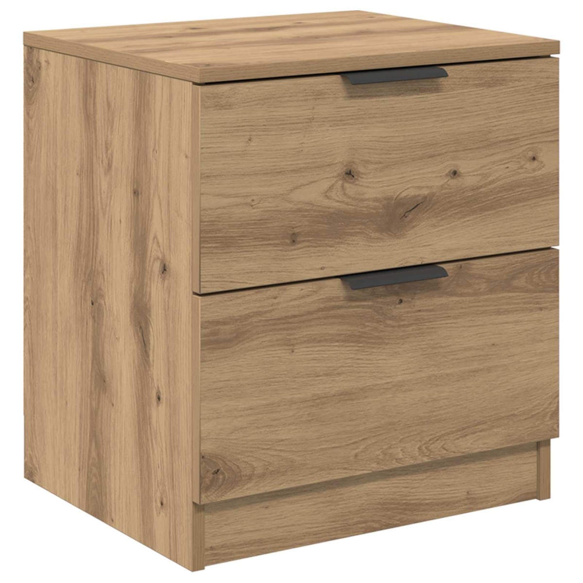 vidaXL Κομοδίνο 2 τμχ. Artisan Oak 45 x 39 x 50 εκ. Επεξεργασμένο Ξύλο