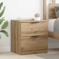 vidaXL Κομοδίνο 2 τμχ. Artisan Oak 45 x 39 x 50 εκ. Επεξεργασμένο Ξύλο