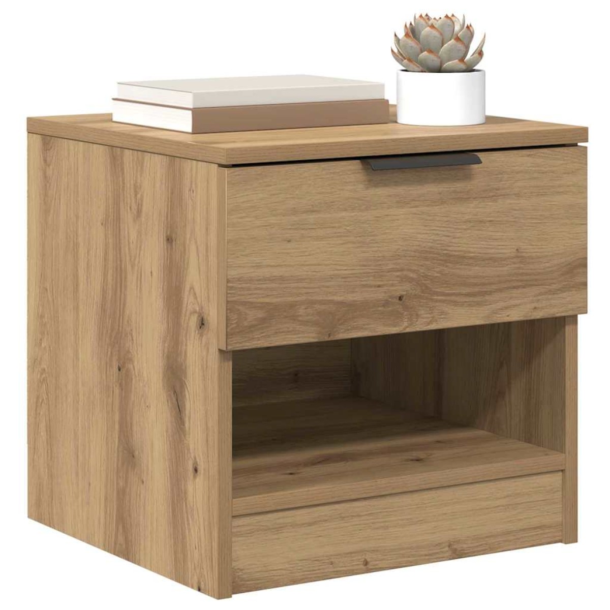 vidaXL Ντουλάπι κρεβατιού 2 τμχ. Artisan Oak 40 x 39 x 40 εκ.