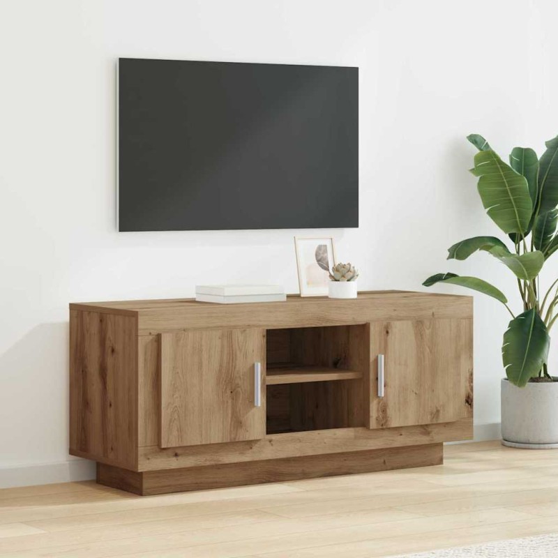 vidaXL Ντουλάπι TV 102 x 35 x 45 εκ. Artisan Oak Επεξεργασμένο Ξύλο