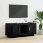 vidaXL Ντουλάπι TV 102 x 35 x 45 εκ. Μαύρη Οξυά Επεξεργασμένο Ξύλο