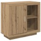 vidaXL Πλαϊνό γραφείο Artisan Oak 80 x 40 x 75 εκ. Επεξεργασμένο Ξύλο
