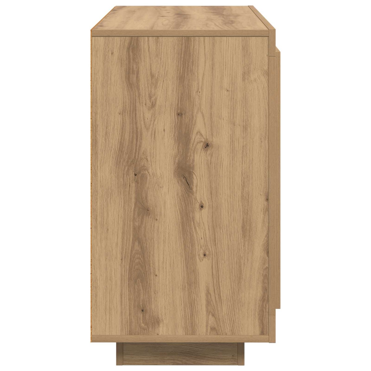 vidaXL Πλαϊνό γραφείο Artisan Oak 80 x 40 x 75 εκ. Επεξεργασμένο Ξύλο