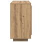 vidaXL Πλαϊνό γραφείο Artisan Oak 80 x 40 x 75 εκ. Επεξεργασμένο Ξύλο