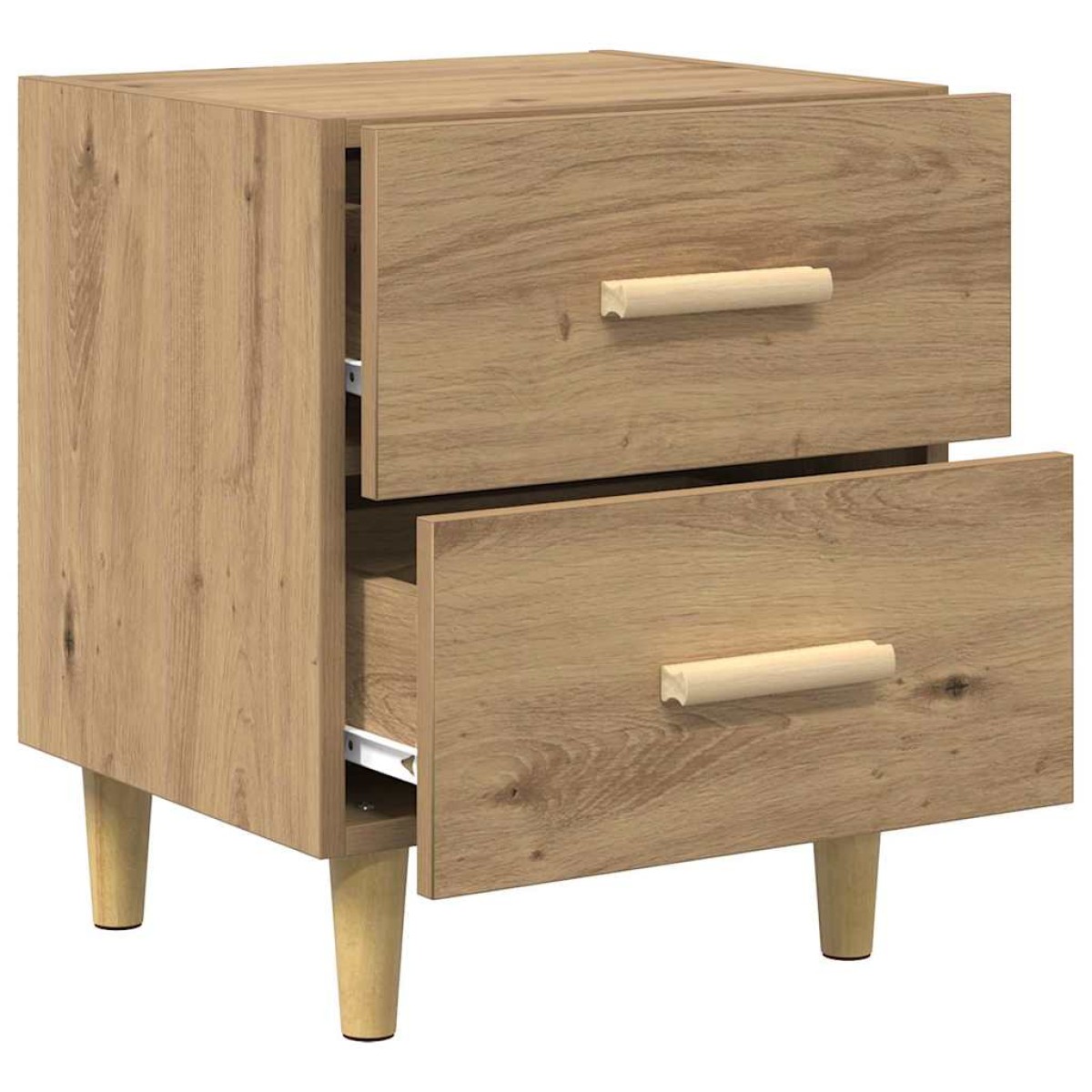 vidaXL Ντουλάπι κρεβατιού Artisan Oak 40 x 35 x 47.5cm