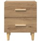 vidaXL Ντουλάπι κρεβατιού Artisan Oak 40 x 35 x 47.5cm