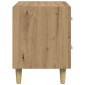 vidaXL Ντουλάπι κρεβατιού Artisan Oak 40 x 35 x 47.5cm