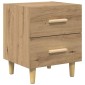 vidaXL Ντουλάπι κρεβατιού 2 τμχ. Artisan Oak 40 x 35 x 47.5cm