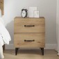 vidaXL Ντουλάπι κρεβατιού Artisan Oak 40 x 35 x 47,5 εκ