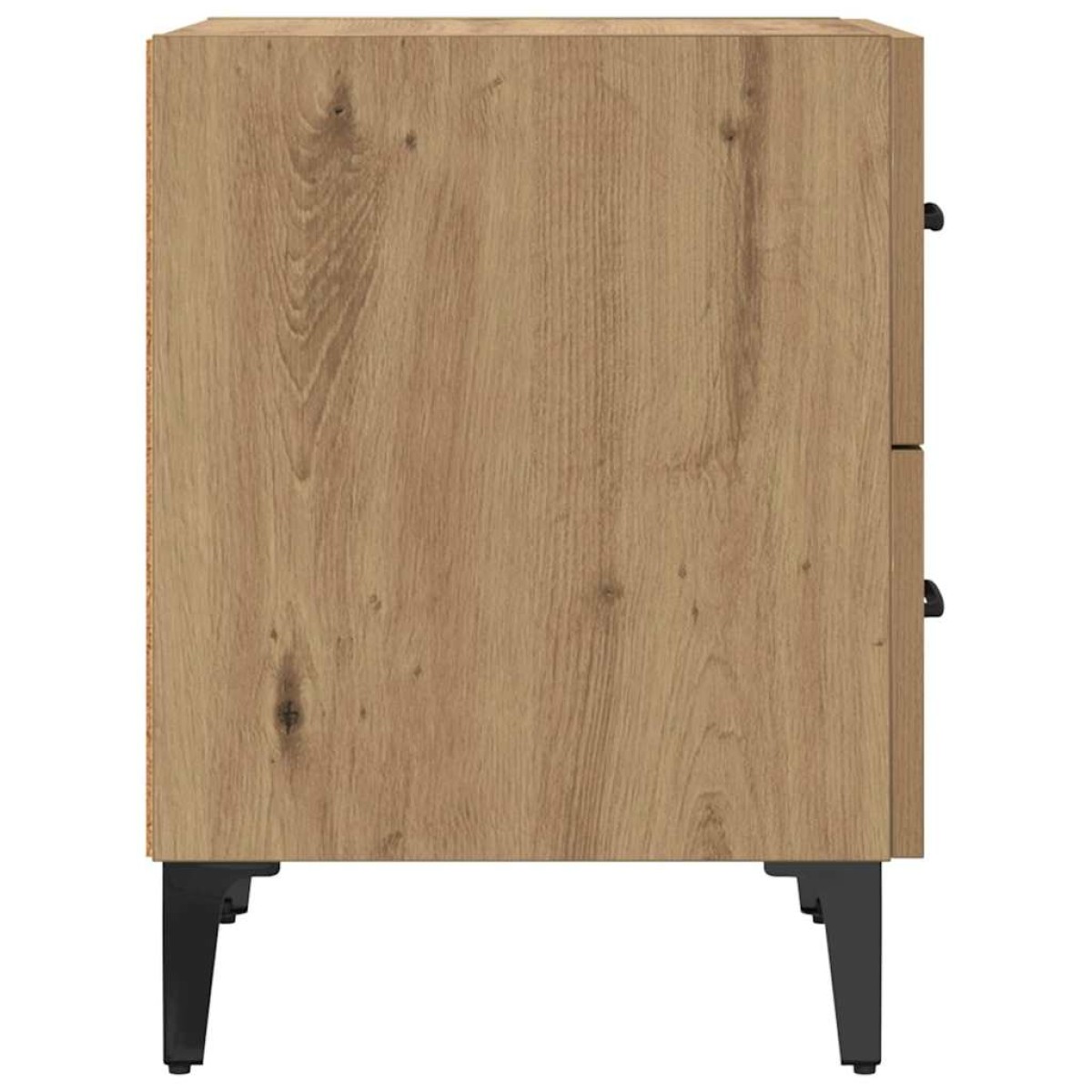 vidaXL Ντουλάπι κρεβατιού Artisan Oak 40 x 35 x 47,5 εκ