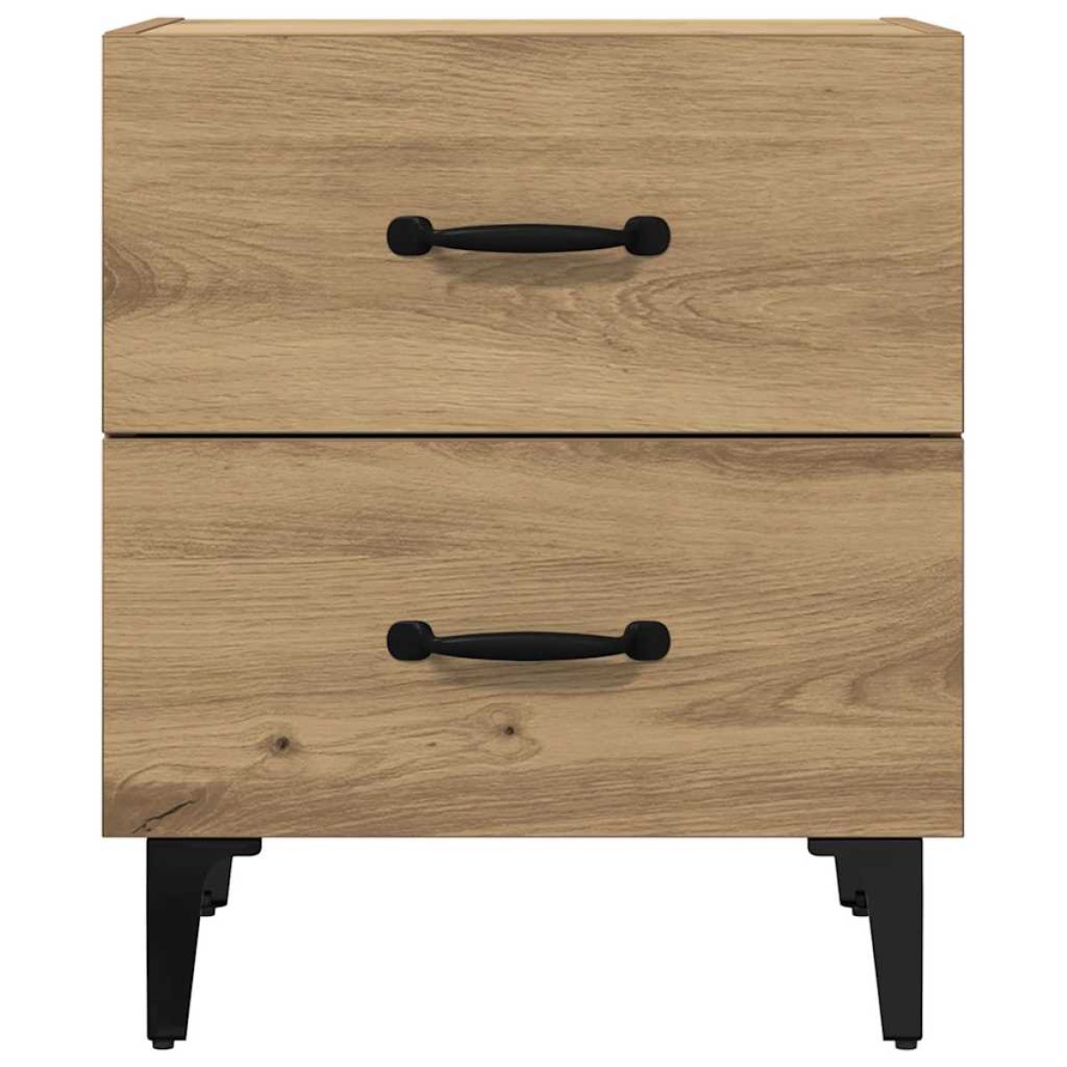 vidaXL Ντουλάπι κρεβατιού 2 τμχ. Artisan Oak 40 x 35 x 47,5 εκ