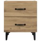 vidaXL Ντουλάπι κρεβατιού 2 τμχ. Artisan Oak 40 x 35 x 47,5 εκ
